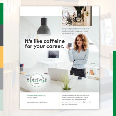 Boulevard Workspace Indio Print Ad